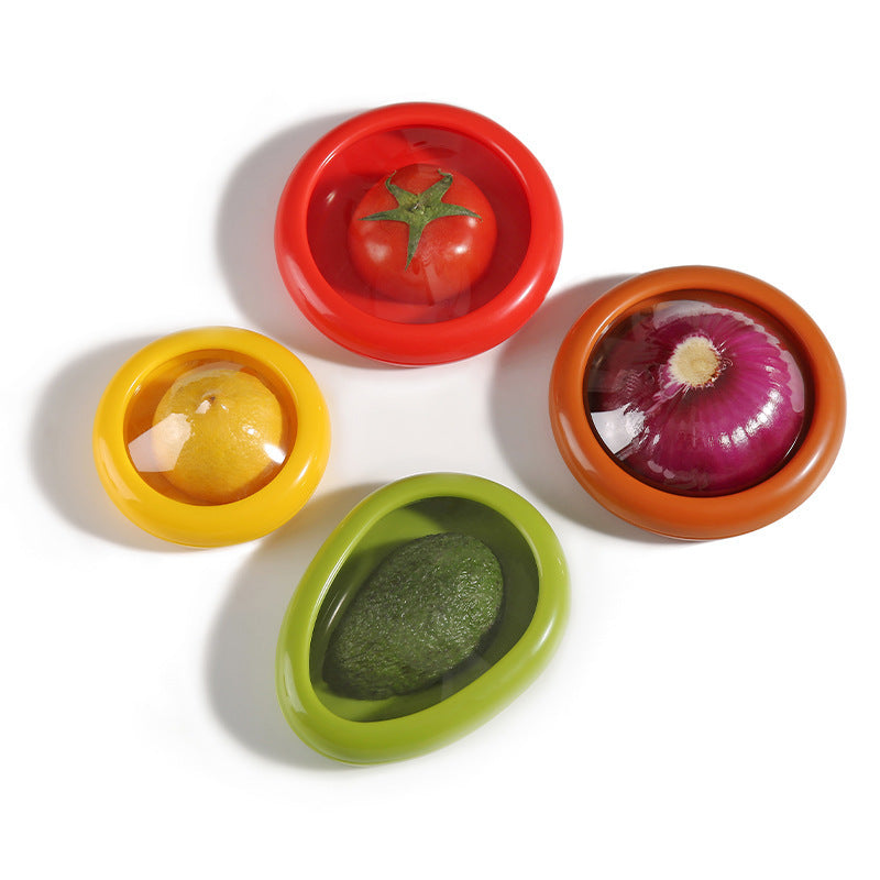 Silicone Fruit And Vegetable Storage 4PCS Multiset
