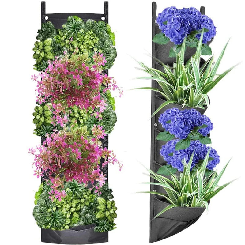 Garden Wall Planter Grow Bags for Indoor Outdoor